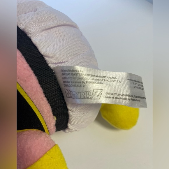 Official SITTING GOOD MAJIN BUU DragonBall Z 8 in. Plush GE (Demon Person Boo) - Picture 3 of 3